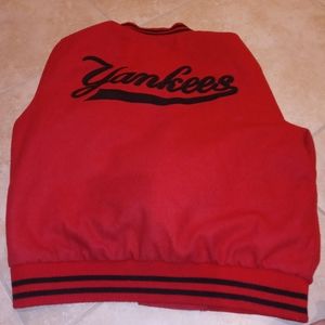 New York yankees jacket. Reversible